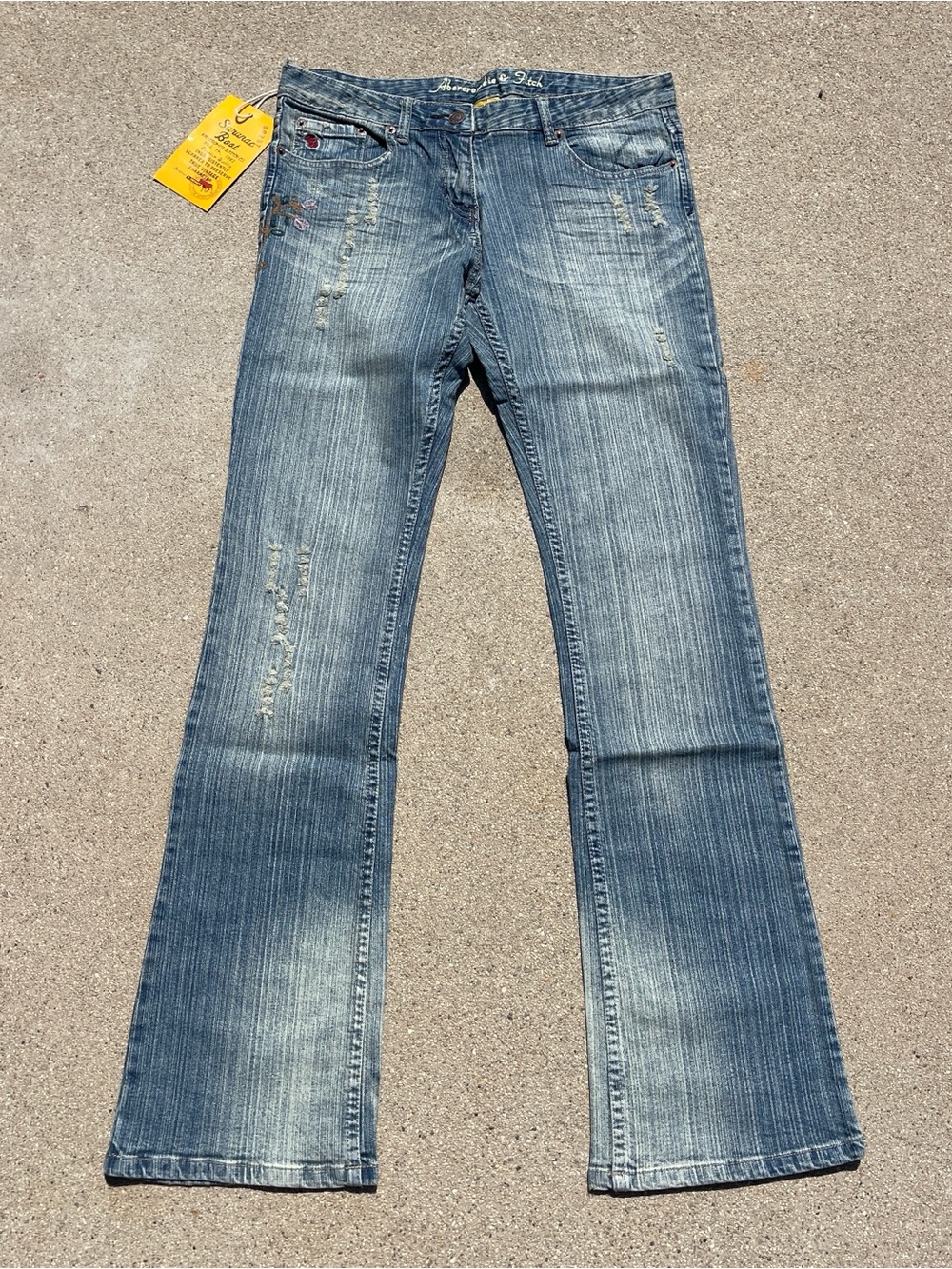 Abercrombie & Fitch Y2K Saranac Bootcut Denim Jeans